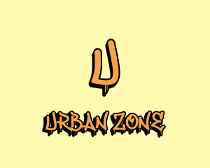 Colorful Urban Graffiti logo design