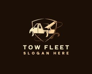 Shield Tow Truck logo