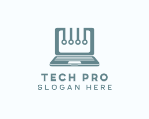 Computer Laptop Tech logo