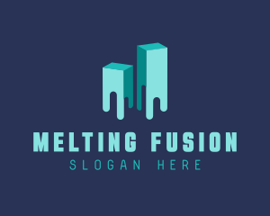 Modern 3D Building logo