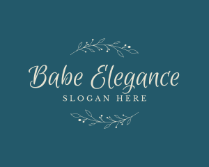 Elegant Premium Wedding logo design