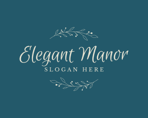 Elegant Premium Wedding logo design