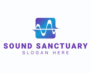 Sound Audio Wave logo design