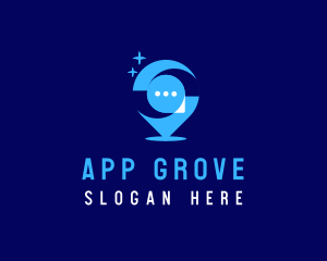 Chat Pin Mobile App  logo