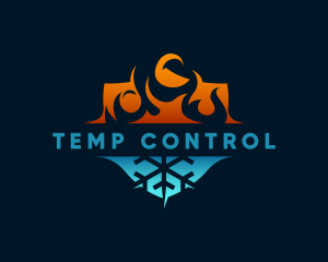 Flaming Fire Cooling Thermostat logo