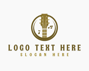 Guitar Music Musician logo