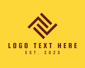 Modern Digital Tech Letter F logo