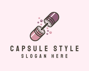 Capsule Dumbbell Workout  logo design