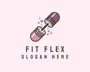 Capsule Dumbbell Workout  logo design