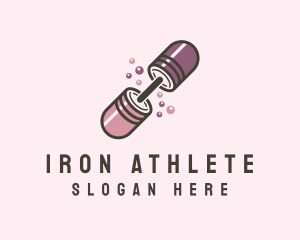 Capsule Dumbbell Workout  logo design