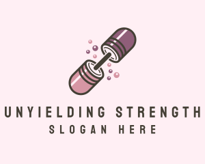 Capsule Dumbbell Workout  logo design