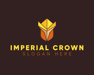 Modern King Crown logo