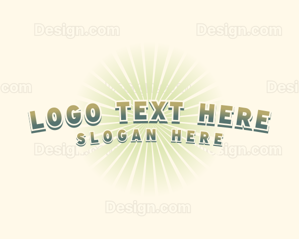 Hipster Business Brand Logo