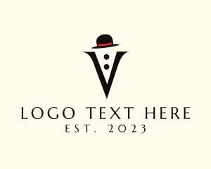 Tuxedo Collar Hat logo