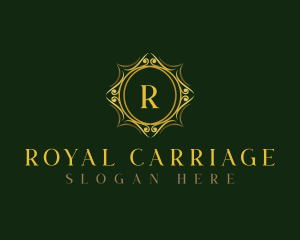 Floral Royal Crest logo design