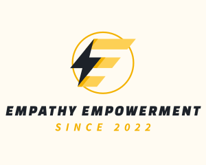 Electric Company Letter E logo design