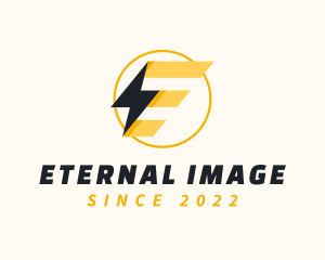 Electric Company Letter E logo design