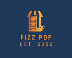 Vending Machine Booth logo design