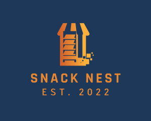 Vending Machine Booth logo design