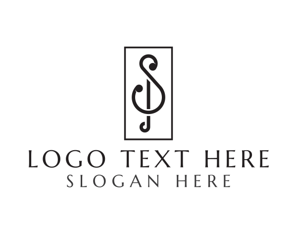 Classical logo example 3