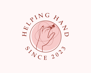 Beauty Hand Nails logo design