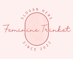 Feminine Brush Paint logo design