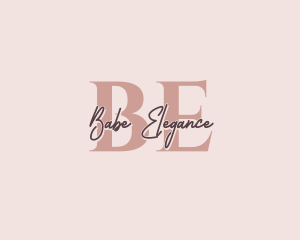 Elegant Feminine Beauty Salon logo design