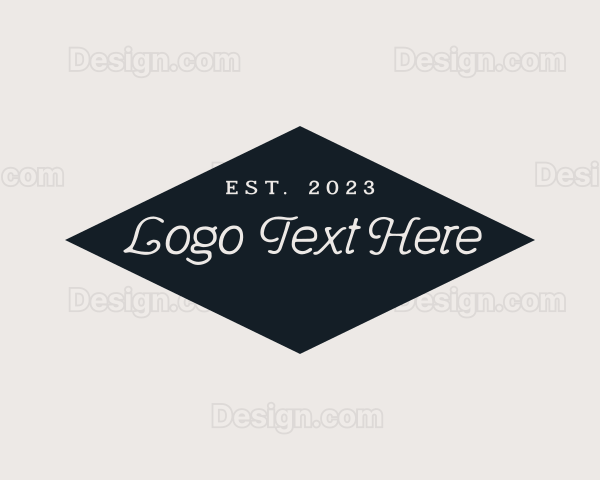 Fashion Script Generic Logo