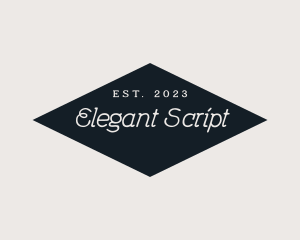 Fashion Script Generic logo design