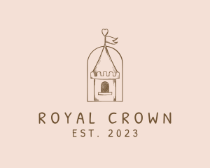 Fairytale Princess Castle logo design