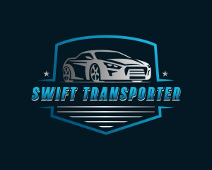 Automobile Car Transport logo design