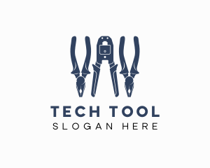 Crimp Plier Utility Tools  logo design