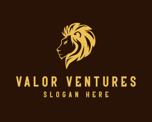 Majestic Wild Lion logo design