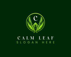 Wellness Leaf Spa logo design