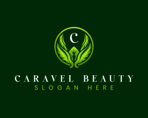 Wellness Leaf Spa logo design