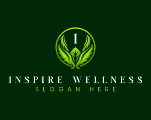 Wellness Leaf Spa logo design