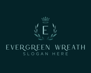 Luxury Wreath Crown logo design