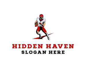 Football Game Player Logo