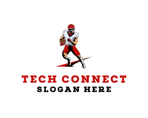 Football Game Player Logo