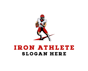 Football Game Player logo design