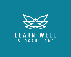 Wellness Angel Spa logo design