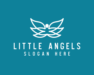 Wellness Angel Spa logo design