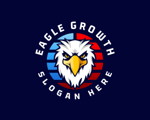 Eagle Flag Aviary logo design