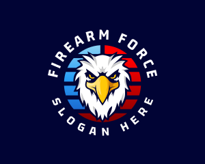 Eagle Flag Aviary logo design