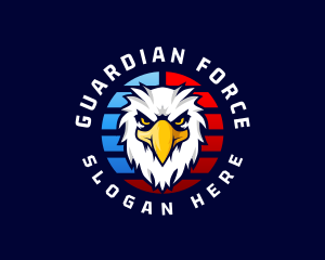 Eagle Flag Aviary logo design