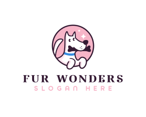 Cute Puppy Vet logo