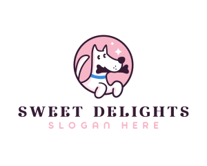 Cute Puppy Food logo