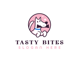 Cute Puppy Food logo
