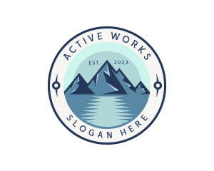 Mountain Peak Travel logo design