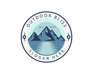 Mountain Peak Travel logo design